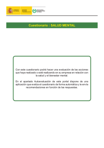Nueva ventana:Cuestionario: Salud Mental (2010) (pdf, 179 Kbytes)