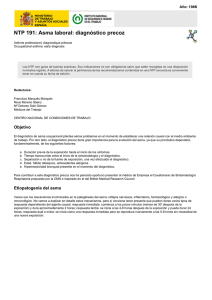 Nueva ventana:NTP 191: Asma laboral: diagnóstico precoz (pdf, 370 Kbytes)