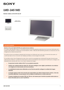 LMD-2451MD Monitor médico LCD 2D HD de 24&#34;