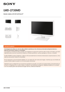 LMD-2735MD Monitor médico LCD 2D Full HD de 27&#34;