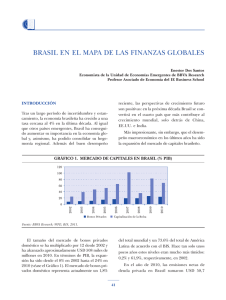 Brasil en el mapa de las finanzas globales