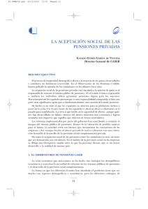 La aceptación social de las pensiones privadas