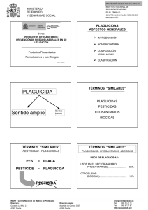 Nueva ventana:Productos fitosanitarios, formulaciones y sus riesgos (presentación) (pdf, 418 Kbytes)