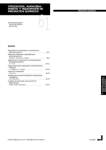 Nueva ventana:Capítulo 61. Utilización, almacenamiento y transporte de productos químicos (pdf, 520 Kbytes)