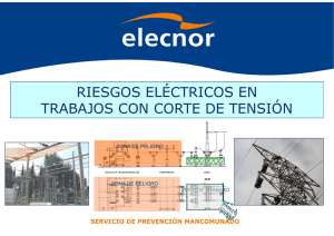 Nueva ventana:Riesgos eléctricos en trabajos con corte de tensión (pdf, 1,39 Mbytes)