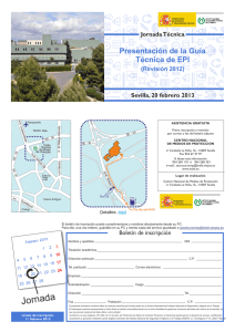 Nueva ventana:Jornada Técnica de Presentación de la Guía Técnica de Equipos de Protección Individual. Programa (pdf, 1,25 Mbytes)