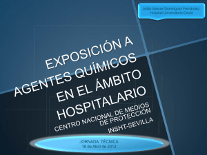 Nueva ventana:Exposición a agentes químicos en el ámbito sanitario. (pdf, 12,23 Mbytes)