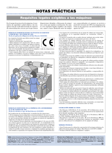 Enlace en nueva ventana: Requisitos legales exigibles a las máquinas - Año 2000 (NP erga-noticias 66)
