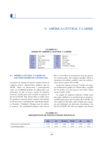 9. América Central y Caribe