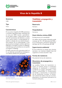 Nueva ventana:Virus de la hepatitis B (pdf, 428 Kbytes)