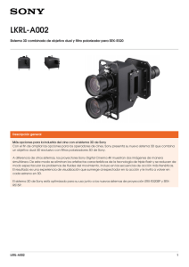 LKRL-A002 Sistema 3D combinado de objetivo dual y filtro polarizador para...
