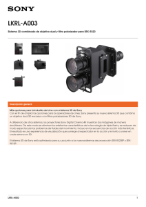 LKRL-A003 Sistema 3D combinado de objetivo dual y filtro polarizador para...