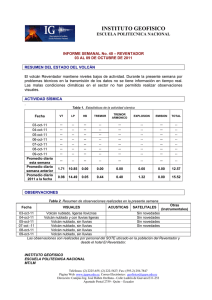 INSTITUTO GEOFISICO ESCUELA POLITECNICA NACIONAL