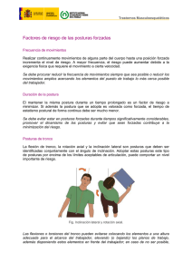 Nueva ventana:Factores de riesgo de posturas forzadas (pdf, 183 Kbytes)