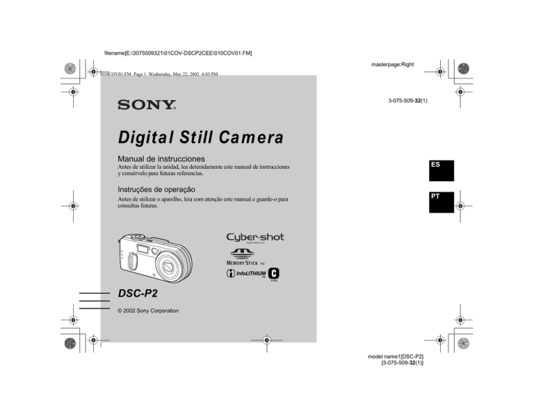 Digital Still Camera Manual de instrucciones
