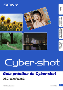 Guía práctica de Cyber-shot DSC-WX5/WX5C ES Índ