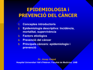 Epidemiologia i prevenci del c ncer 2