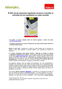 127 Adecco.es-80% empresas españolas consulta datos sobre candidatos
