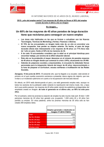 Fundación ADECCO Los senior copan el 90% del empleo creado en Aragón ( )