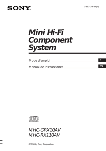 Mini Hi-Fi Component System f