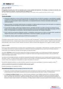 ¿Es un ACV? Criterios de sospecha y causas de error |