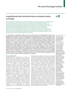 The Lancet Oncology ComisiÓn y el Caribe