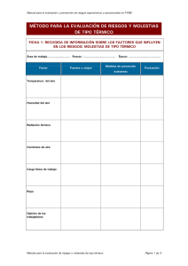 Nueva ventana:Método para la evaluación de riesgos y molestias de tipo térmico (pdf, 73 Kbytes)
