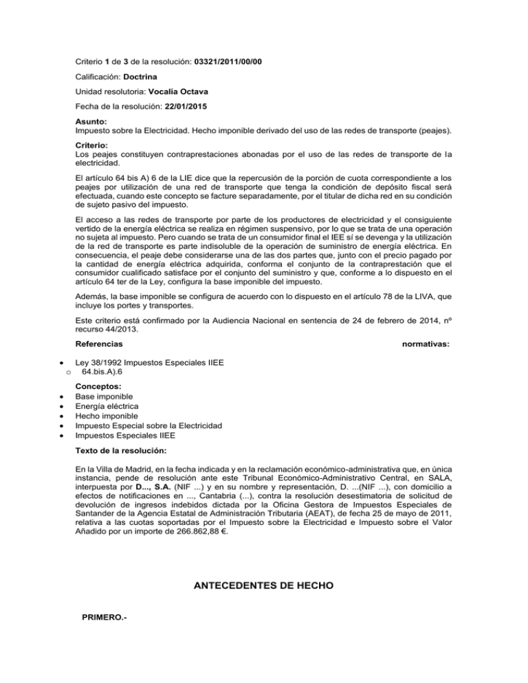 TEAC Impuesto De Electricidad2