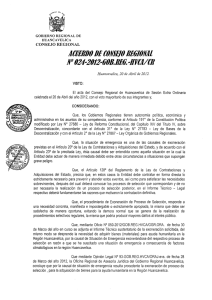 ACUERDO DE CONSEJO REfi/ONAl N° OU·2012·fiO/lREfi.·HI'CA/CR CONSEJO REGIONAL