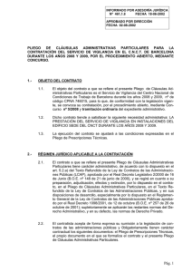 Nueva ventana:Pliego de Cláusulas Administrativas Particulares (pdf, 83 Kbytes)
