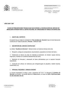 Nueva ventana:Pliego de prescripciones técnicas Barcelona (pdf, 36 Kbytes)