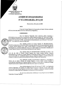 N° AClJERDO DE CONSEJO REGIONAL 075-2008..GOB.REG.-HVCAjCR CONSEJO REGIONAL