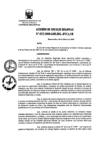 N° ACIJERDO DE CONSEJO REGIONAL 023-2008-GOB.REG.-HVCA/CR CONSEJO REGIONAL