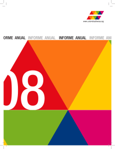 colombia diversa informe institucional 2008