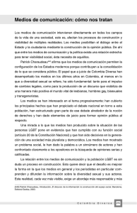 Análisis sobre las políticas publicas, en informe de derechos humanos de Colombia Diversa, 2006-2007. [PDF]
