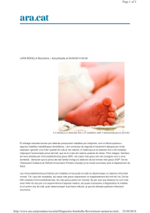 El cribatge neonatal