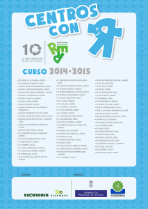CENTROS CON 2014-2015 CURSO
