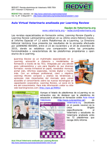 REDVET. Revista electrónica de Veterinaria 1695-7504 2011 Volumen 12 Número 5