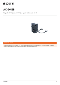 AC-DN2B Adaptador de CA (salida de 150 W) y cargador de...