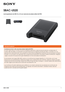 SBAC-US20 Lector/grabador de USB 3.0 y 2.0 con memoria de estado...