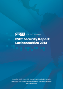reporte de Seguridad en América Latina de ESET
