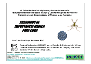 Arbovirus de importancia médica para Cuba