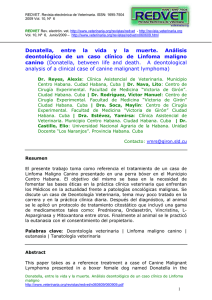 REDVET. Revista electrónica de Veterinaria. ISSN: 1695-7504 Rev. electrón. vet. -