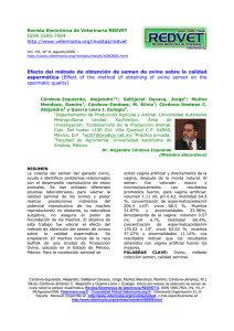 ISSN 1695-7504  spermatic quality)