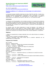 ISSN 1695-7504  Revista Electrónica de Veterinaria REDVET