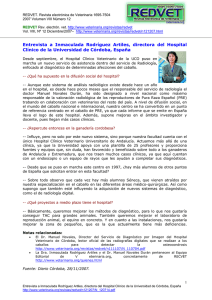 REDVET. Revista electrónica de Veterinaria 1695-7504 2007 Volumen VIII Número 12