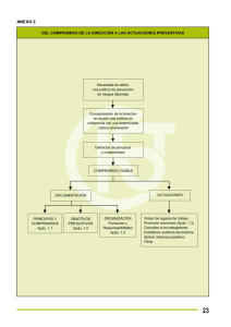 Nueva ventana:Del compromiso de la dirección a las actuaciones preventivas (pdf, 9 Kbytes)