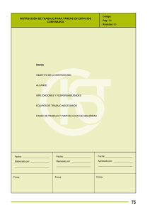 Nueva ventana:Instrucción para trabajos en espacios confinados (pdf, 18 Kbytes)