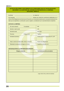 Nueva ventana:Notificación sobre concurrencia de condiciones que no hacen necesaria la auditoría (pdf, 11 Kbytes)