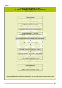 Nueva ventana:Proceso de auditoría del SGPRL (pdf, 9 Kbytes)